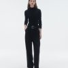 Guest In Residence Base Layer Rib Turtleneck Black | Women