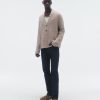 Guest In Residence Boucle Everywear Cardigan Almond/Oatmeal | Men