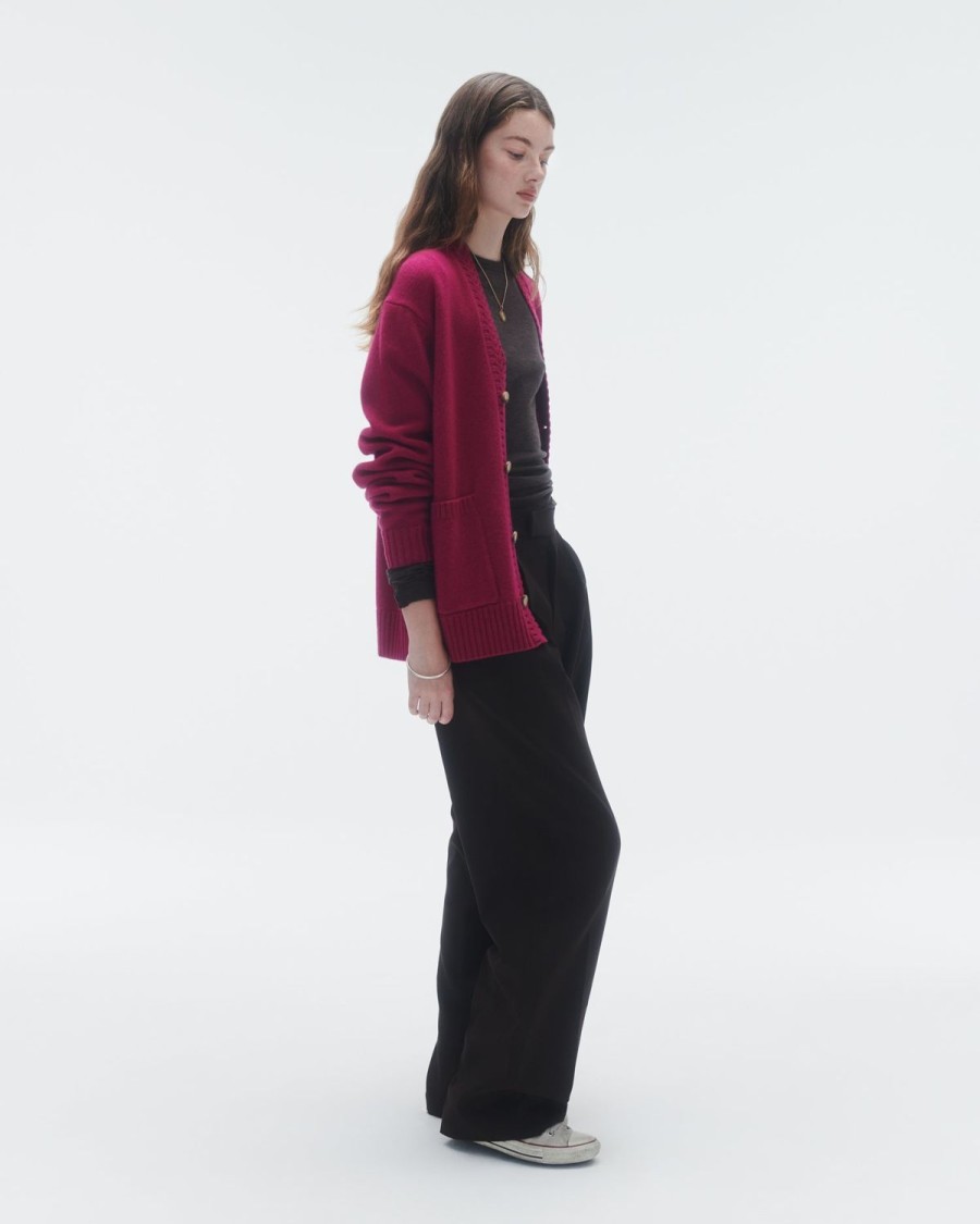 Guest In Residence The Cardigan Magenta | Women