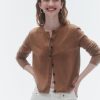 Guest In Residence Shrunken Cardigan Almond | Women