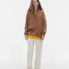 Guest In Residence Quarter Zip Pullover Almond | Women