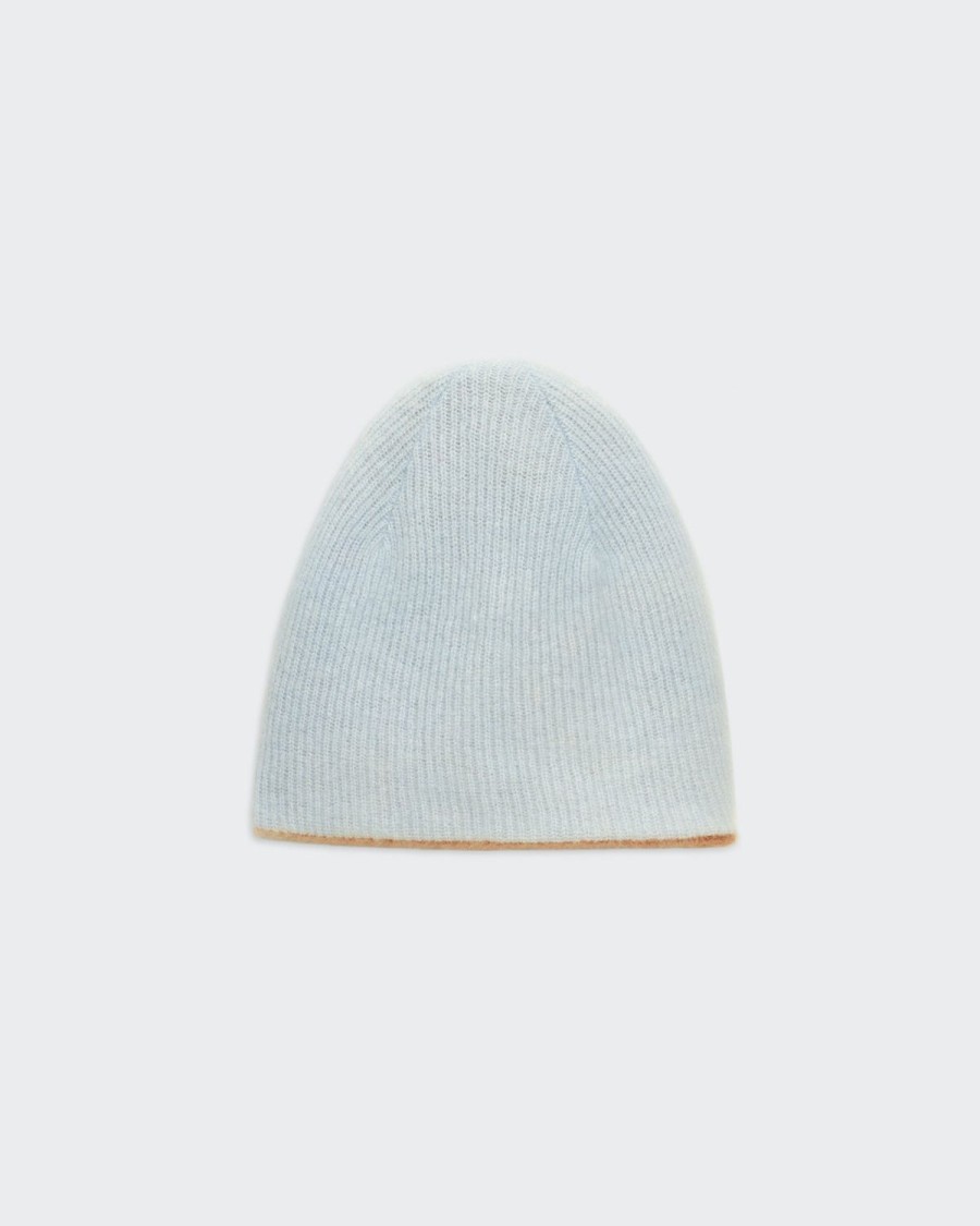 Guest In Residence The Grizzly Reversible Beanie Almond/Sky | Accessories