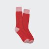 Guest In Residence The Soft Socks Cherry/Blush | Accessories